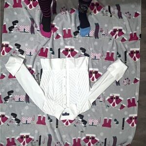 White Button-Up Blouse